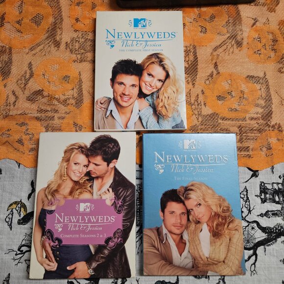 Newlyweds Nick and Jessica Complete TV Series DVD Box Set Seasons 1 2 3 4 MTV - Picture 1 of 6